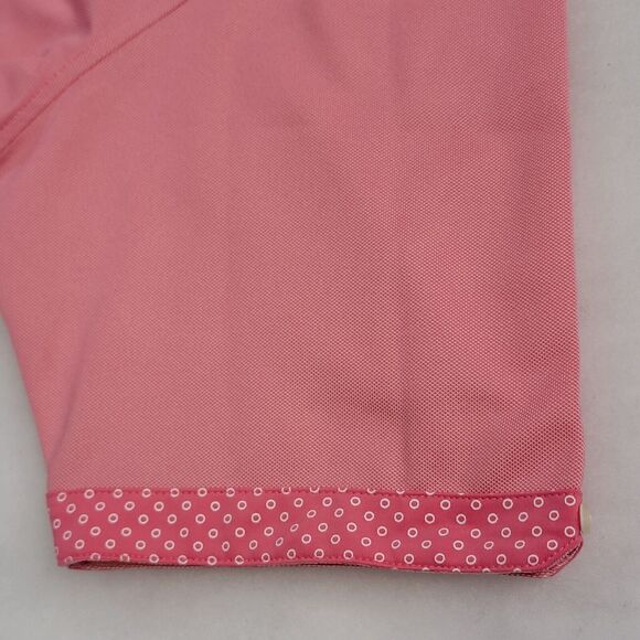 FootJoy Performance Golf Polo Pique 4-Way Stretch Breathable Size M Pink Mens - Picture 10 of 16